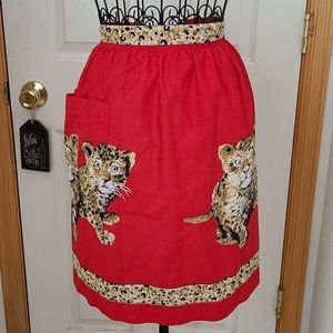 Retro Tiger Apron